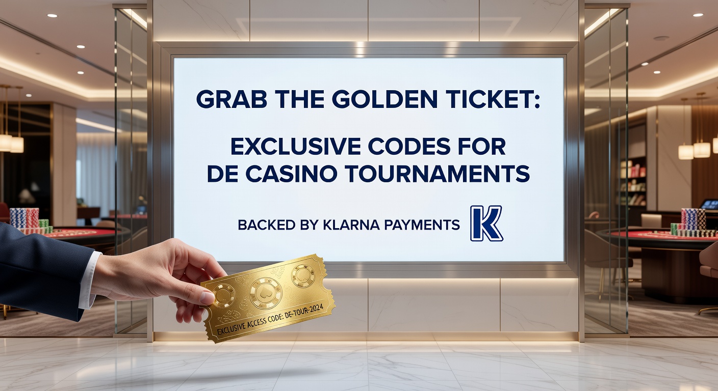 Turnier-Leaderboard mit Klarna-Transaktionen und goldenem Ticket, illustriert den Wettbewerb in deutschen Casinos