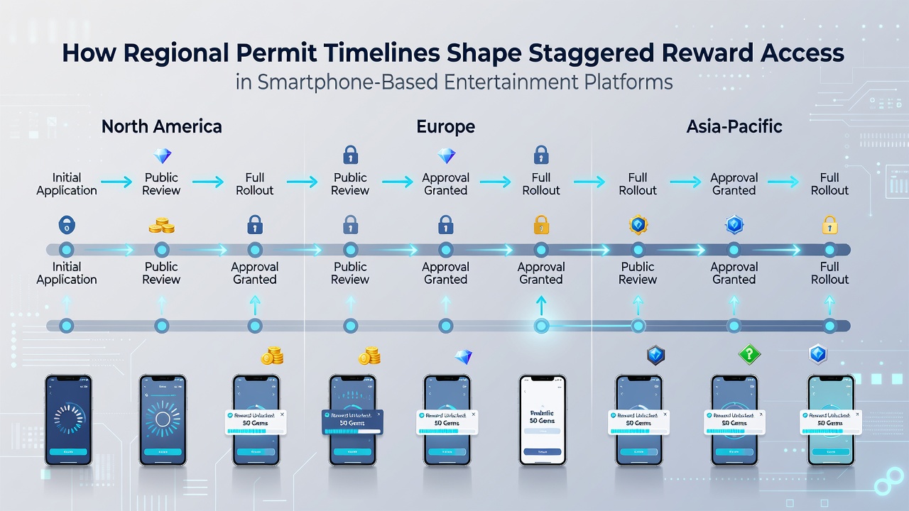 Darstellung von gestaffelten Belohnungssystemen in mobilen Entertainment-Apps mit Fokus auf deutsche Bankverbindungen