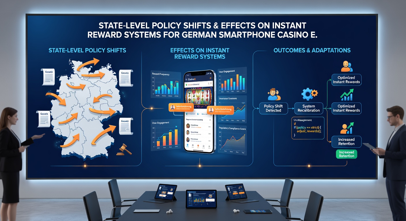 Smartphone mit Casino-App-Oberfläche und regionalen Regulierungsindikatoren